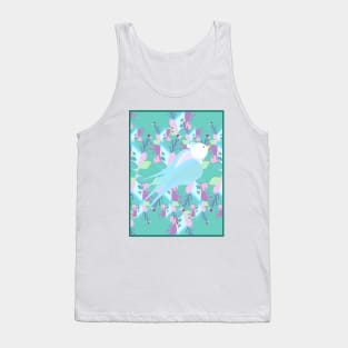 Ave azul Tank Top